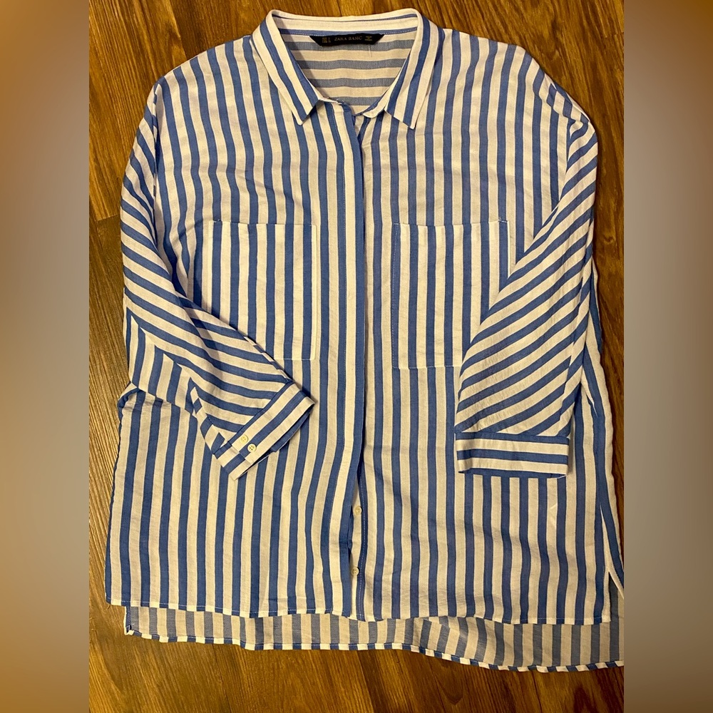 Zara Basic Blouse L